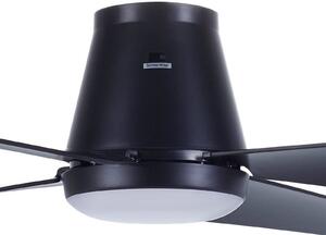Beacon Lighting Ventilatore da soffitto Beacon LED Aria CTC, nero, 122 cm, silenzioso