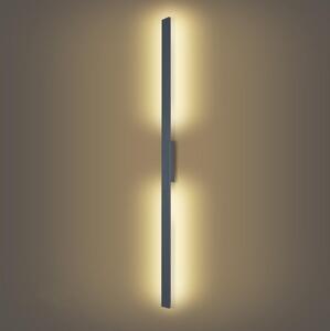 Brilagi - Lampada da parete LED per esterni LUNA, 30W, 230V, 3000K, IP65, 150 cm, antracite, CRI 90