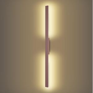 Brilagi - Applique LED da esterno LUNA LED/24W/230V 3000K IP65 100 cm marrone CRI 90