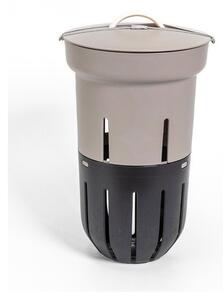 Compostiera grigio tortora – Plastia