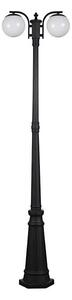 Lampada da esterno 2xE27/60W/230V IP44 199 cm nera