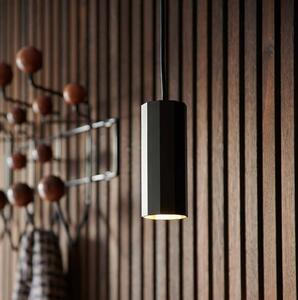 NORDLUX Alanis lampada a sospensione con profilo quadrato, variante: Ø 60 x 150 mm, 15 W, nero