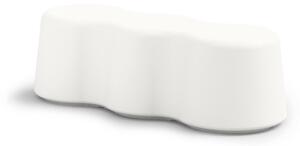 Panchina multicolori Bench 3 forma ondulata pensate per aggiungere vivacit� agli spazi dimensioni 150x55xh 45 cm Colore Perla