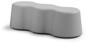 Panchina multicolori Bench 3 forma ondulata pensate per aggiungere vivacit� agli spazi dimensioni 150x55xh 45 cm Colore Ferro