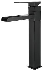 Rubinetto da lavabo alto con beccuccio girevole a 360°
