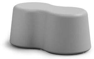 Panchina multicolori Bench 2 forma ondulata pensate per aggiungere vivacit� agli spazi dimensioni 99x55xh 45 cm Colore Ferro