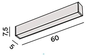 Plafoniera moderna perenz grid 8462 b ct led cct metallo bianco - Perenz
