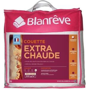 BLANREVE Piumino in microfibra extra caldo - 140 x 200 cm - Bianco