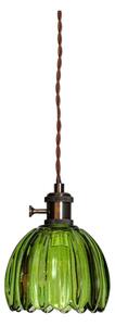 Cottex 8400100-2501 - Lampada a sospensione con cavo per presa NORA 1xE14/5W/230V, verde