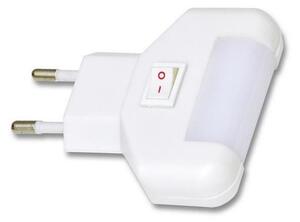 Ecolite XESDEN-1W - Lampada di orientamento LED con spina integrata LED/0,4W/230V