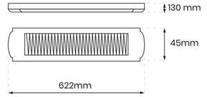 Lampada fluorescente 1xG13/18W/230V