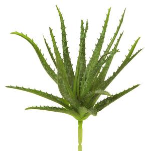 Set 3 Piante Artificiali Aloe Altezza 24 cm Verde