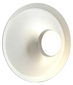 Plafoniera LED rotonda COCO bianca 12W, luce calda 1400 lm, metallo, dimensioni: 12x40x40 cm, IP20, Light Prestige