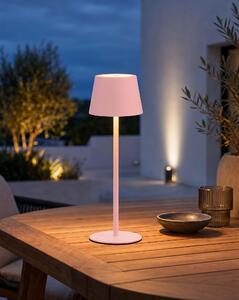 Lampada da tavolo a LED lampada a bottiglia 3in1 altezza massima 45 cm luce bianca calda (3000K) rosa