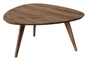 Tavolino rovere massello tabacco 95x96 cm Orbetello