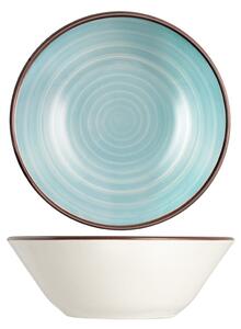 Set 12 ciotole coniche Caribe in stoneware assortiti cm 16,5
