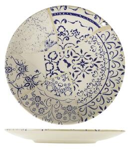 Set 12 piatti frutta Alyssa in stoneware decorato mosaico cm 20