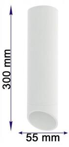 Plafoniera VALDA 1xGU10/60W/230V bianca