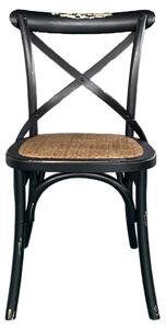 CROSS - sedia vintage in legno