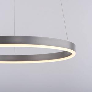 JUST LIGHT. Lampada LED sospensione Ritus, Ø 39,3cm, alluminio