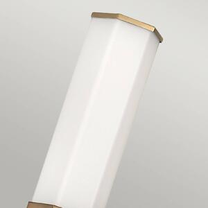 Quintiesse Applique LED da bagno Facet Single 3.000 K, ottone