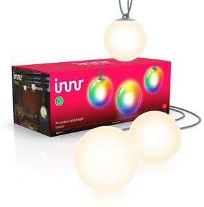 Innr Lighting Innr Smart Outdoor Globe Colour sfera LED, set 3x