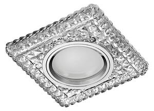 71096 - Lampada da incasso ELEGANT GLASS FIX 1xGU10/50W+LED/3W