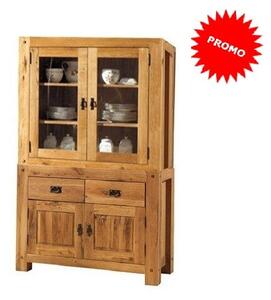 Credenza completa 4 ante (2 a vetro) e 2 cassetti - LM-LODBAH 22 + LODVAI 2 PROMO