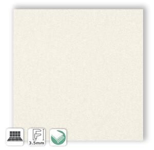 KERLITE SNOW BLACK & WHITE 100X100 - PIASTRELLA GRES SOTTILE 3 MM TINTA UNITA BIANCO NEVE