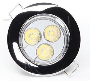 Deko-Light 120018 - Lampada da incasso RUND 1xGU5,3-MR16/35W/12V cromo lucido