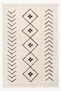 Tappeto in cotone lavabile fatto a mano Rhombs, varie misure