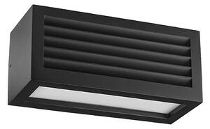 Prezent 31316 - Applique da esterno SUEZ 1xE27/18W/230V IP44 nero