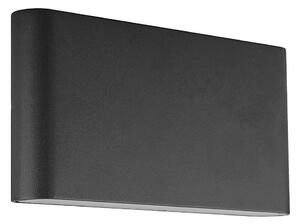 Prezent 31318 - Applique a LED da esterno MAER 2xLED/5W/230V IP44 nero
