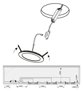 Eglo 98635 - Set da 3 lampade da bagno FUEVA LED/2,8W/230V IP44 cromato