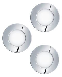 Eglo 98635 - Set da 3 lampade da bagno FUEVA LED/2,8W/230V IP44 cromato