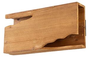 Applique da parete Lucande, Tarry, dimmerabile, Legno, Soggiorno, Legno, Campagna / rustico