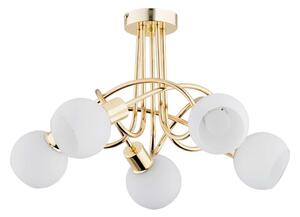 Lampadario a plafone ERYKA 5xE14/10W/230V oro