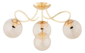 Lampadario a plafone OXA 4xE14/10W/230V oro