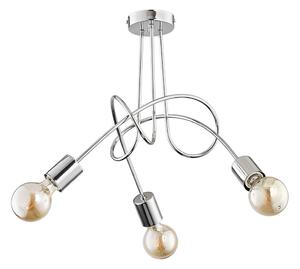 Lampadario a plafone TANGO 3xE27/15W/230V cromo