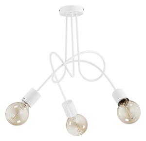 Lampadario a plafone TANGO 3xE27/15W/230V bianco