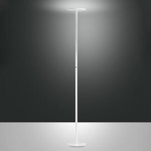 Fabas Luce Piantana LED Regina, bianca, CCT, dimmerabile, altezza 180 cm