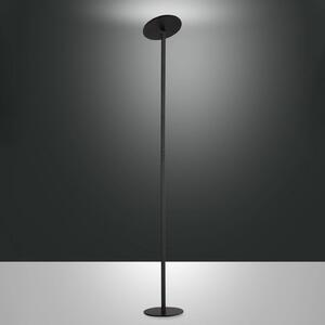 Fabas Luce Piantana LED Regina, nera, CCT, dimmerabile, altezza 180 cm