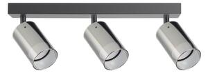 Zuma Line 2211BD-3-BK - Faretto REN 3xGU10/50W/230V nero/grigio