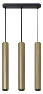 Lampadario a sospensione con filo LUNGOMARE 3xGU10/10W/230V oro