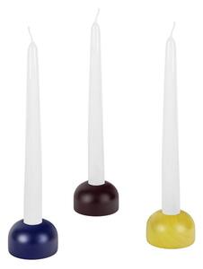 Portacandele in set in legno 3 pz Lums – noo.ma
