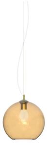 Ideal Lux - Lampadario a sospensione con filo NEMO 1xE27/42W/230V diametro 20 cm beige