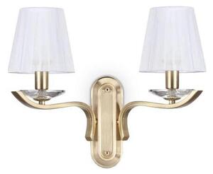 Ideal Lux - cristallo muro lampada PEGASO 2xE14/28W/230V oro