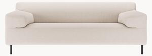 Divano 2 posti grigio argento/nero freistil180, larg. 202 cm