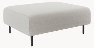 Panca imbottita grigio polvere/nera freistil180