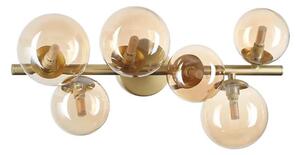 Ideal Lux - Plafoniera LED PERLAGE 6xG9/3W/230V 49 cm oro/fumé